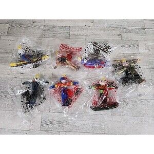 Jack in the Box 1999 "Jock Jack" Complete Set of 7 Toys SEALED y2k Kids Meal